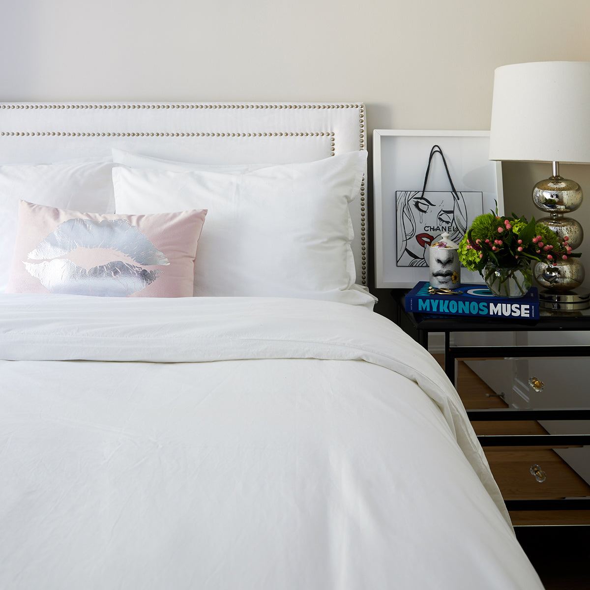 Lorimer Washed Percale Duvet