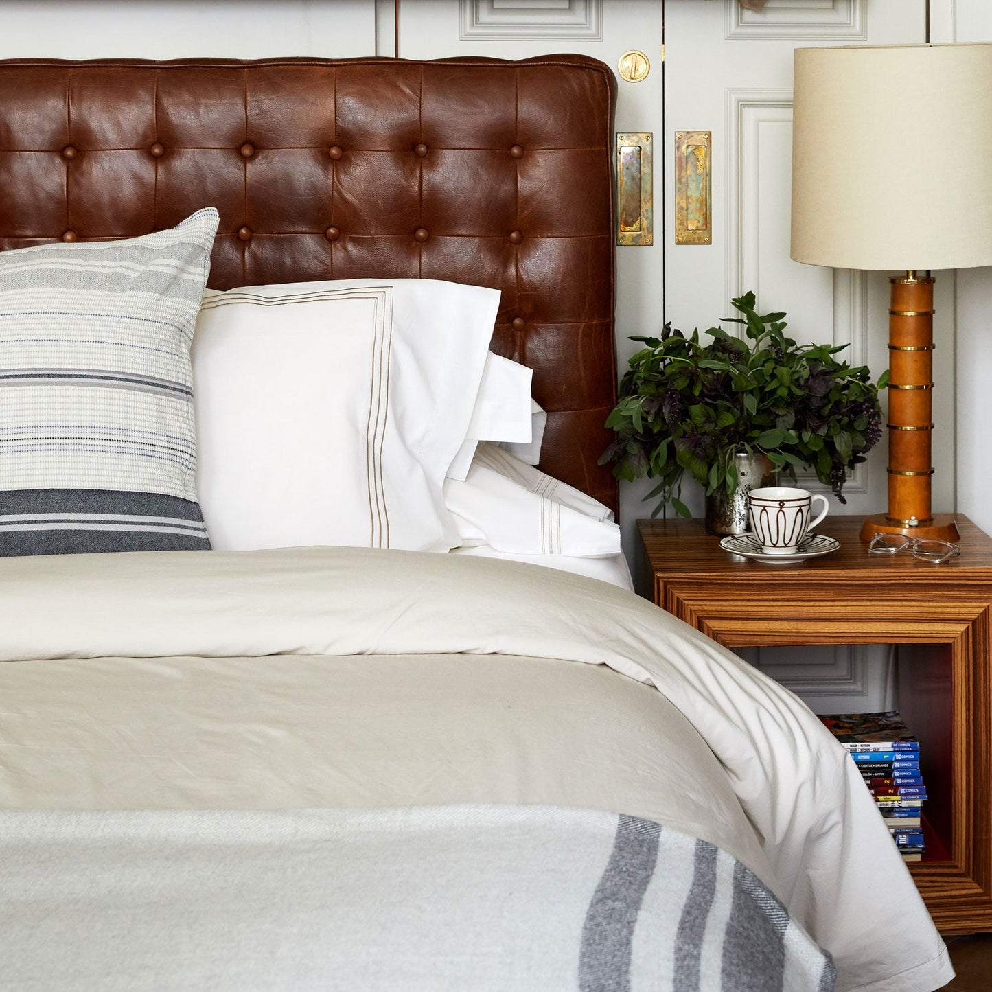 Lorimer Washed Percale Duvet