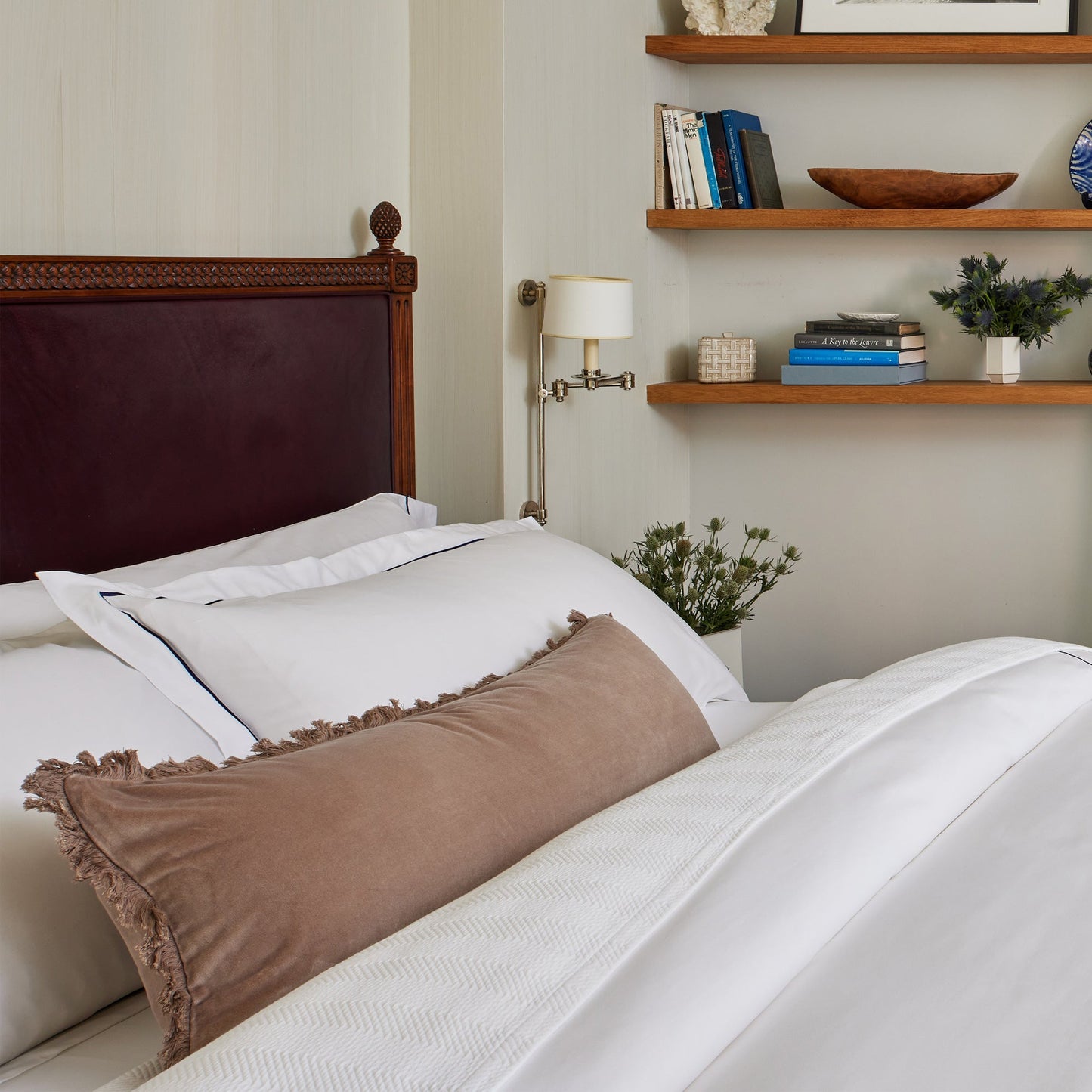 Ricamo Embroidered Sateen Shams