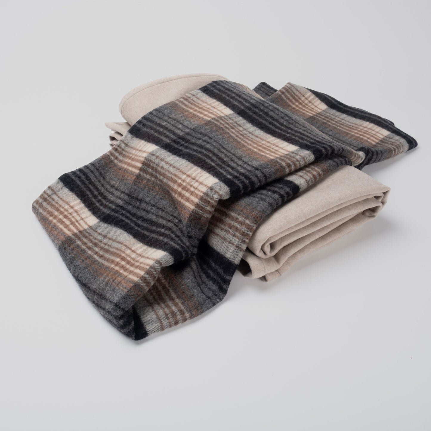 Wool Plaid Blanket