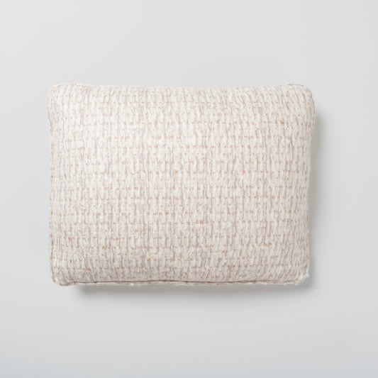 16" x 24" Boucle Boudoir - Whitecap Coffee